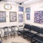 Εσωτερικός χώρος όπου οι μαθητές των Εκπαιδευτηρίων Τάφα κάνουν το διάλειμμά τους τον χειμώνα